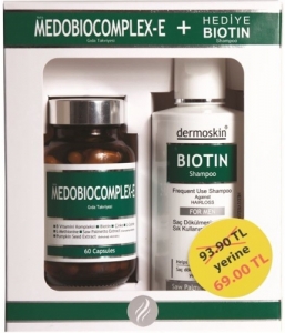 Medobiocomplex E Kapsl (Erkek) + Biotin ampuan Hediyeli