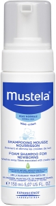 Mustela Foam Shampoo For Newborns - Konak nleyici Kpk ampuan