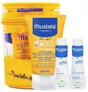 Mustela Very High Protection Sun - Gne Koruyucu Sprey SPF 50+ (Hediyeli)