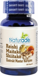 Naturade Reishi Maitake Shiitake Kapsl