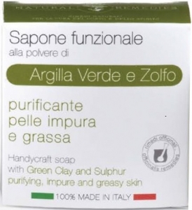 Natural Remedies Yeşil Kil & Kükürt Sabunu