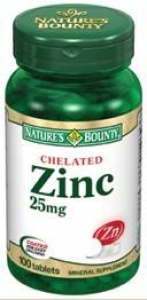 Nature's Bounty Chelated Zinc