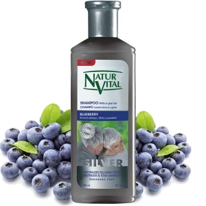NaturVital Silver Blueberry Şampuan