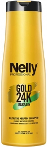 Nelly Professional Gold 24K - Keratin ampuan