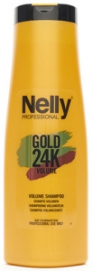 Nelly Professional Gold 24K - Hacimlendirici Şampuan