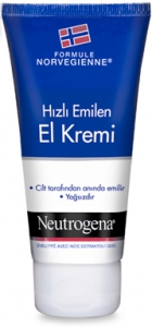 Neutrogena Norveç Formülü Hızlı Emilen El Kremi