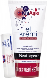Neutrogena Norveç Formülü Parfümsüz El Kremi (Lip Hediye)