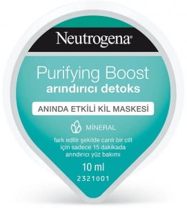 Neutrogena Purifying Boost Arndrc Detoks Annda Etkili Kil Maskesi