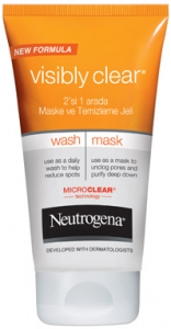 Neutrogena Visibly Clear 2si 1 Arada Maske & Yz Temizleme Jeli