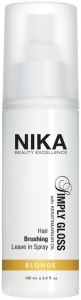 Nika Simply Gloss Therapy Blonde Sar Yansma Renk Canlandrc Sprey