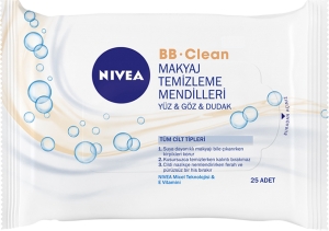 Nivea BB Clean Makyaj Temizleme Mendili