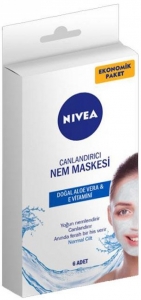Nivea Canlandrc Nem Maskesi (Doal Aloe Vera & E Vitamini)