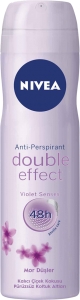 Nivea Double Effect Mor Dler Deodorant Sprey