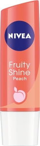 Nivea Lip Fruity Shine Peach eftali