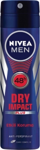 Nivea Men Dry Impact Plus Deodorant Sprey