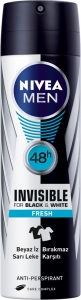 Nivea Men Invisible Black & White Fresh Deodorant Sprey