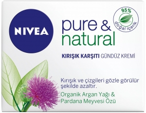 Nivea Pure & Natural Kırışık Karşıtı Gündüz Kremi