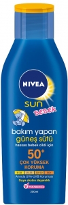 Nivea Sun Baby Bebekler in Bakm Yapan Gne St SPF 50