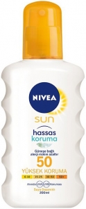 Nivea Sun Hassas Koruma Gne Koruyucu Sprey 50+