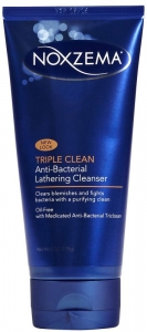 Noxzema Triple Clean Anti-Bacterial Lathering Cleanser