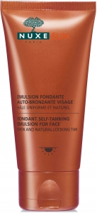 Nuxe Sun Emulsion Fondante Auto-Bronzante Visage - Otobronzan Bronzlatrc Krem