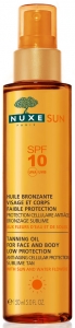 Nuxe Sun Huile Solaire - Bronzlatrc Yz & Vcut Ya SPF 10