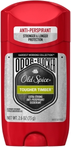 Old Spice Odor Blocker Tougher Timber Extra Strong Anti-Perspirant Deodorant