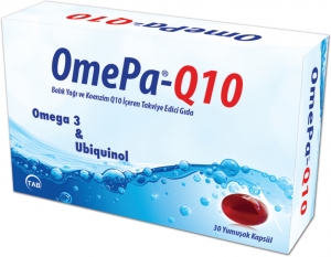 Omepa-Q10 Omega3 Ubiquinol Kapsl