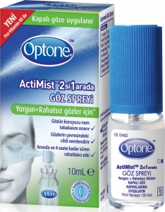 Optone ActiMist 2si1 Arada Yorgun & Rahatsz Gzler in Sprey