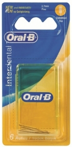 Oral-B Interdental Arayüz Fırça Başı Yedeği (Düz)