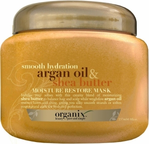 Organix Argan Oil & Shea Butter Yattrc Nem Yenileyici Sa Maskesi