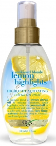 Organix Lemon Highlights Sar Salar in Parlaklk & Renk Belirginletirici Limon zl Sprey