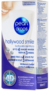 Pearl Drops 4D Hollywood Smile stn Beyazlatc Di Macunu