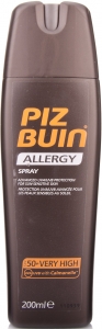 Piz Buin Allergy Sun Sensitive Skin Spray - Hassas Ciltler iin Gne Spreyi SPF 50+