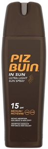 Piz Buin In Sun Ultra Light Sun Spray - Ultra Hafif Gne Spreyi