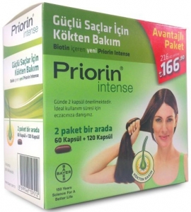priorin intense kapsul avantajli paket
