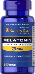 Puritan's Pride Melatonin Tablet