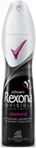 Rexona Invisible Black + White Diamond Bayan Anti-Perspirant Deo Sprey