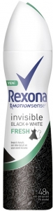 Rexona Invisible Black+White Fresh Bayan Anti-Perspirant Deo Sprey