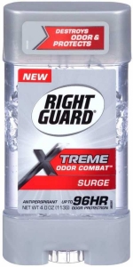 Right Guard Xtreme Surge Antiperspirant Jel Deodorant