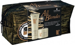 Schwarzkopf BlondMe Sarı Saçlar İçin Onarıcı Şampuan & Maske Seti