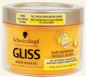 Schwarzkopf Gliss Oil Nutritive Sa Maskesi