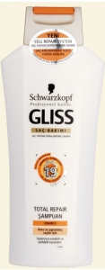 Schwarzkopf Gliss Total Repair 19 Onarc ampuan