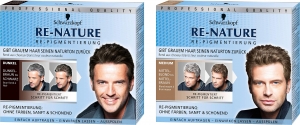 Schwarzkopf Re-Nature Sa Beyazlarn Dzenleyici Pigment (Erkek)