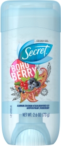 Secret Boho Berry Clear Gel Antiperspirant Deodorant