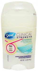 Secret Clinical Strength Waterproof Antiperspirant Deodorant