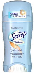 Secret Flawless Renewal Satiny Tropical Antiperspirant Deodorant