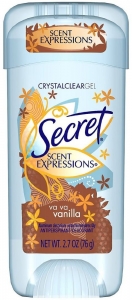 Secret Scent Expression Va Va Vanilya Antiperspirant Deodorant Jel