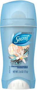 Secret Va Va Vanilya Invisible Solid Antiperspirant Deodorant