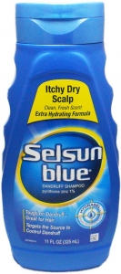 Selsun Blue Itchy Dry Scalp Kepek ampuan